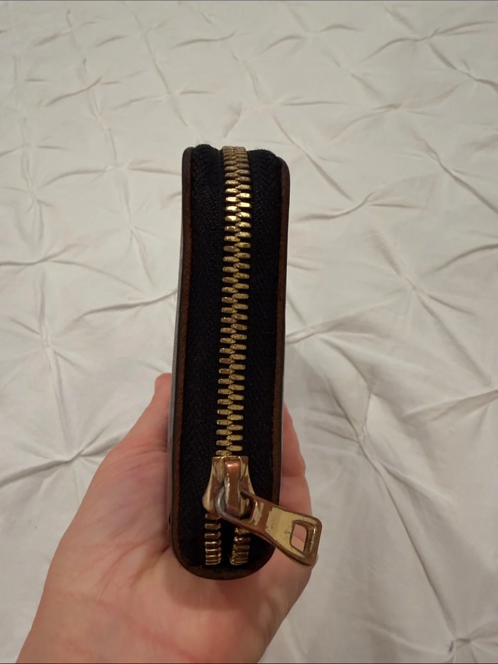Portland Leather Goods Women's Accordion Zip Wallet,